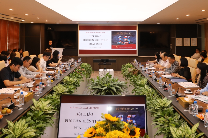 PVEP tổ chức Hội thảo hưởng ứng kỷ niệm 10 năm Ngày Pháp luật Việt Nam